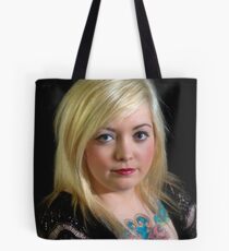 The Girl with the Tattoo Tote Bag