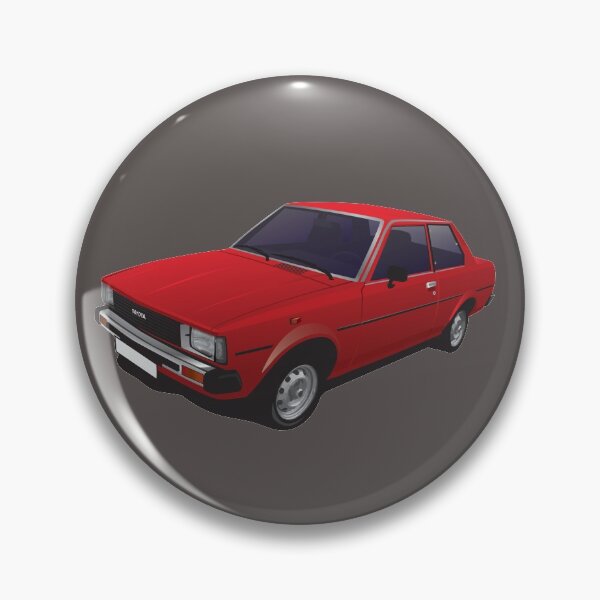 Item preview, Red Toyota Corolla DX KE70 designed and sold by knappidesign.