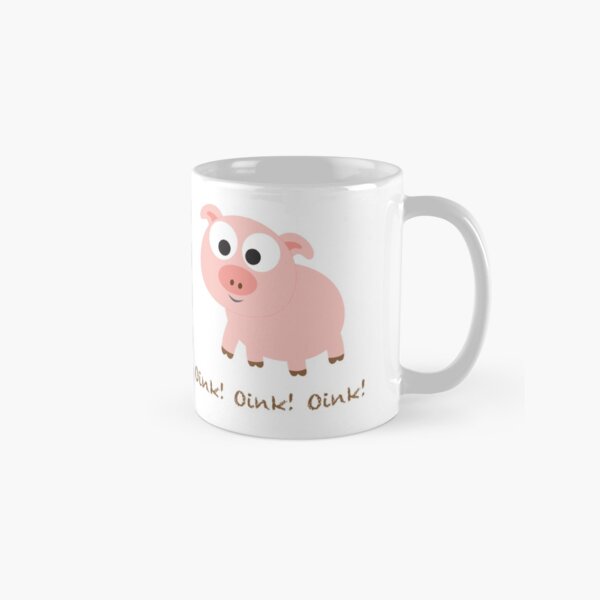 Item preview, Oink! Oink! Oink! Cute Pink Pig designed and sold by Eggtooth.