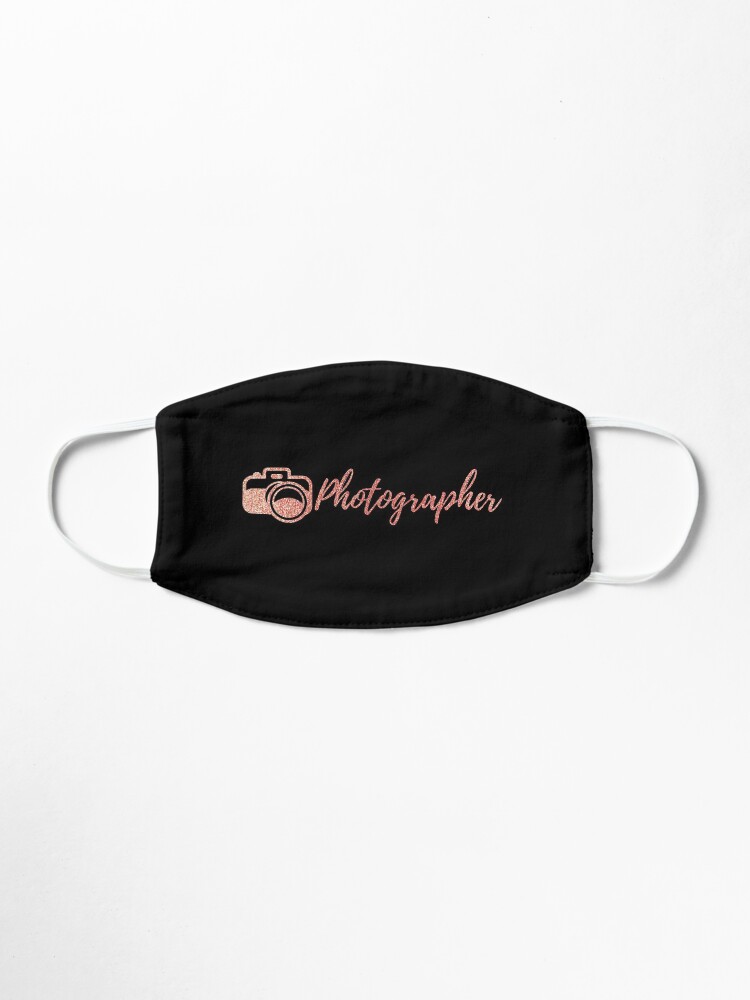 Alternate view of Photographer Rose Gold Mask