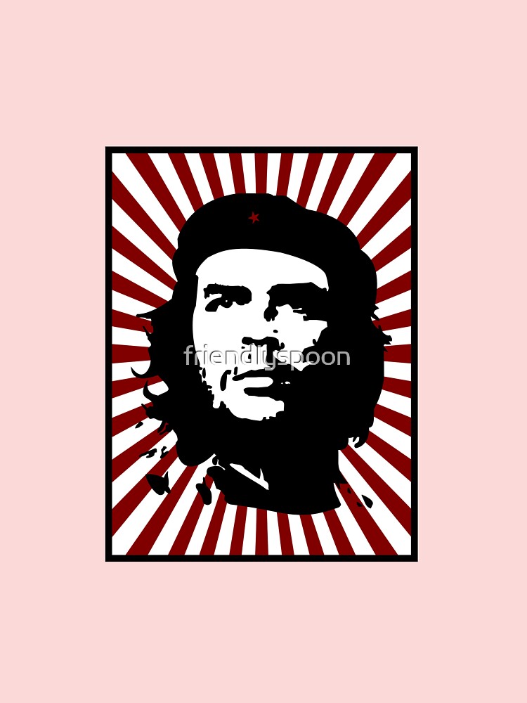 Che Guevara Retro Pop Art Red Kids T Shirt by reesea