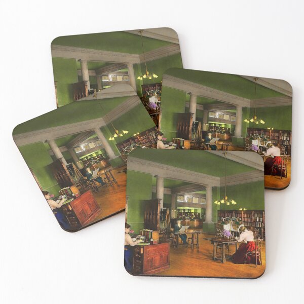 Item preview, Library - Adult's reading 1900 designed and sold by Mike Savad Photography.