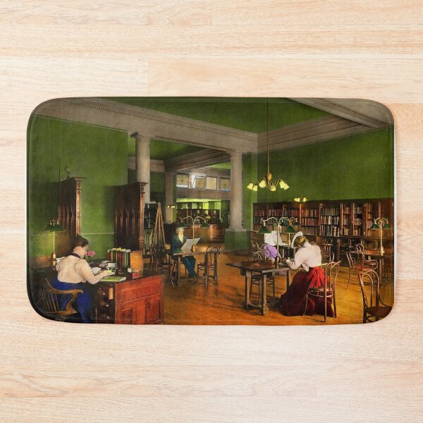 Item preview, Library - Adult's reading 1900 designed and sold by Mike Savad Photography.
