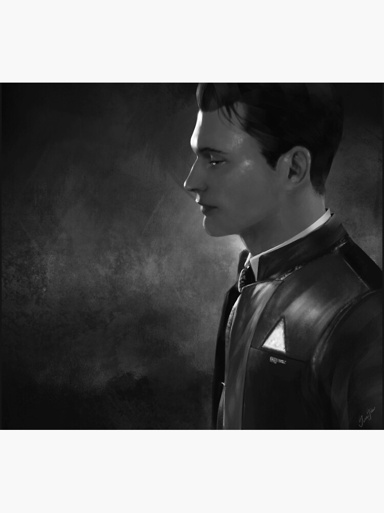 Connor / Detroit: Become Human Postcard for Sale by sunavaire