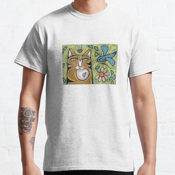 The bird and the cat Classic T-Shirt