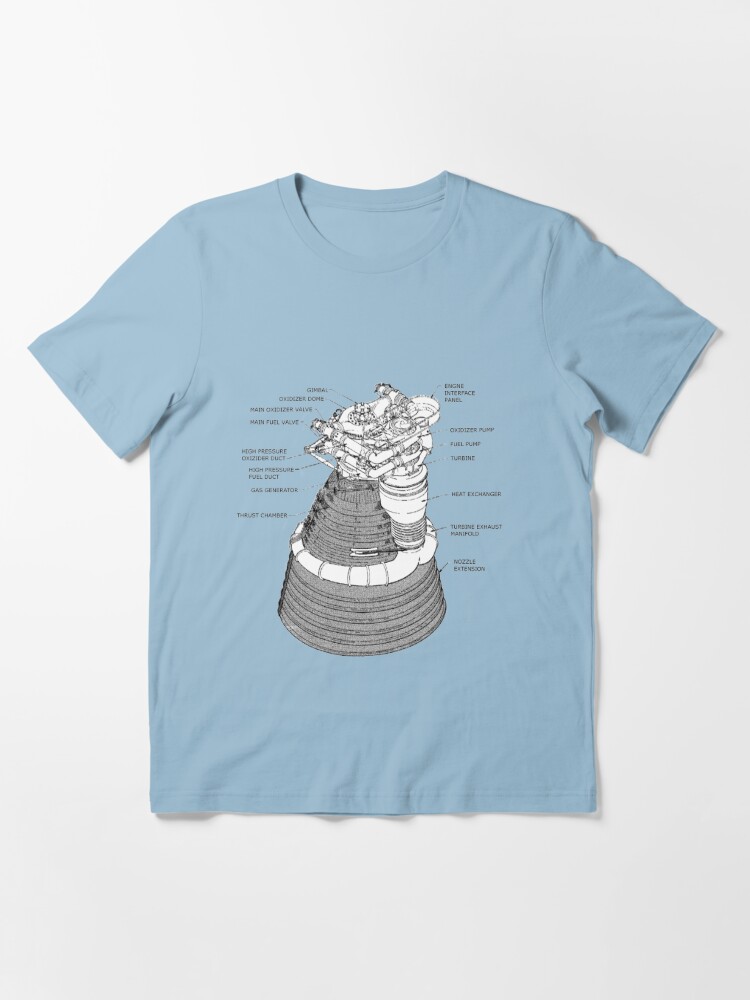 saturn 5 t shirt