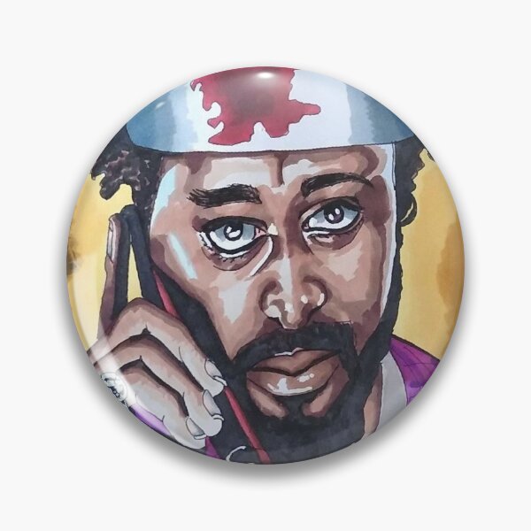 Item preview, Sorry To Bother You - "N*gga Shit" Cassius Green portrait (original) designed and sold by Stag Art Studios.