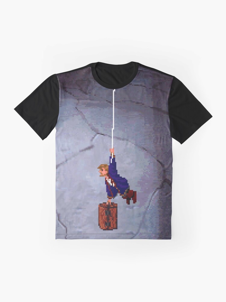Thumbnail 4 of 5, Graphic T-Shirt, Monkey Island II designed and sold by pixelskaya.