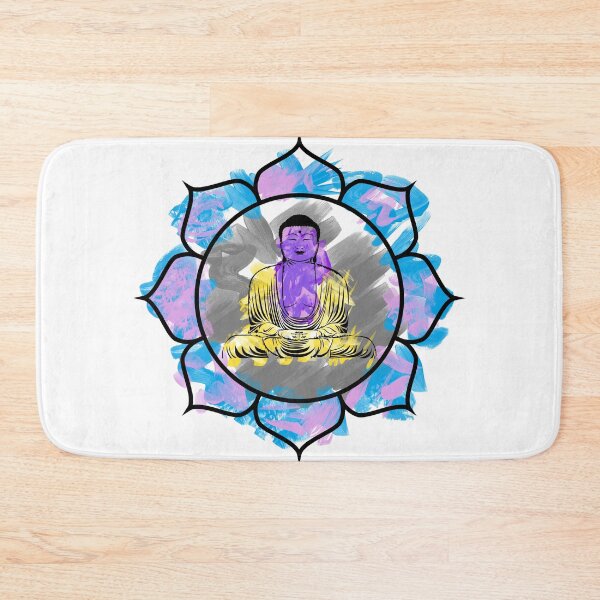 Item preview, Messy painted Buddha designed and sold by qlobba.