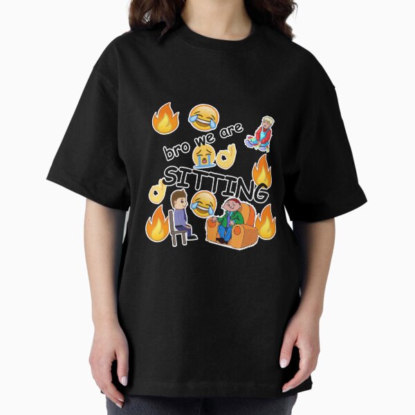 Item preview, bro we are SITTING designed and sold by Sarah Forester.
