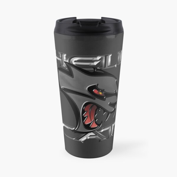 Hellcat Head - Granite Travel Mug