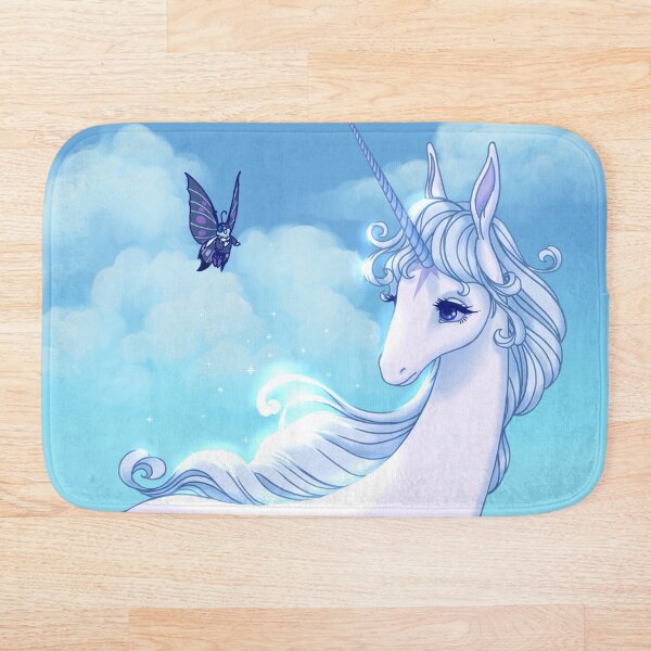 Have you seen others like me? The last unicorn Bath Mat