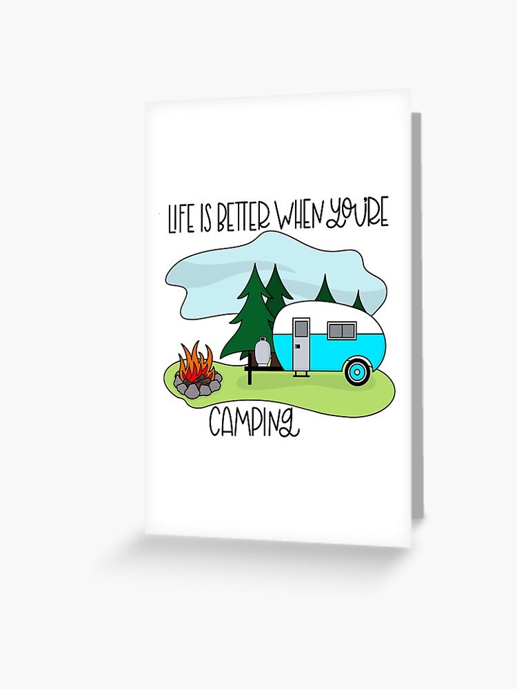 Camping Story | Greeting Card Camping Story | Greeting Card