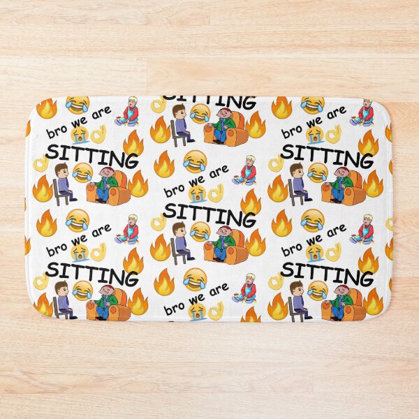 Item preview, bro we are SITTING designed and sold by Sarah Forester.