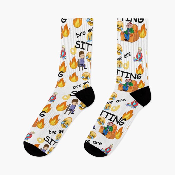 Item preview, bro we are SITTING designed and sold by Sarah Forester.