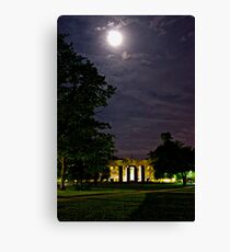 Fieldhouse Mall at Night Canvas Print