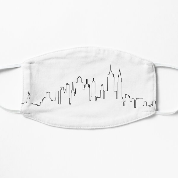 Skyline von New York City Maske