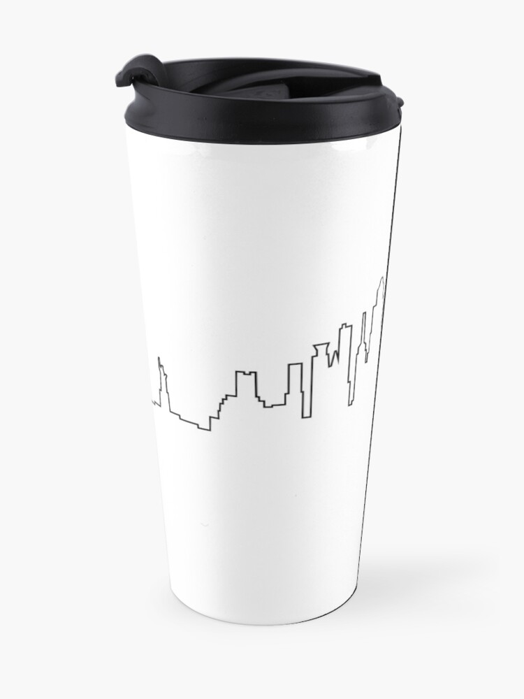 Alternate view of New York City Skyline Travel Mug
