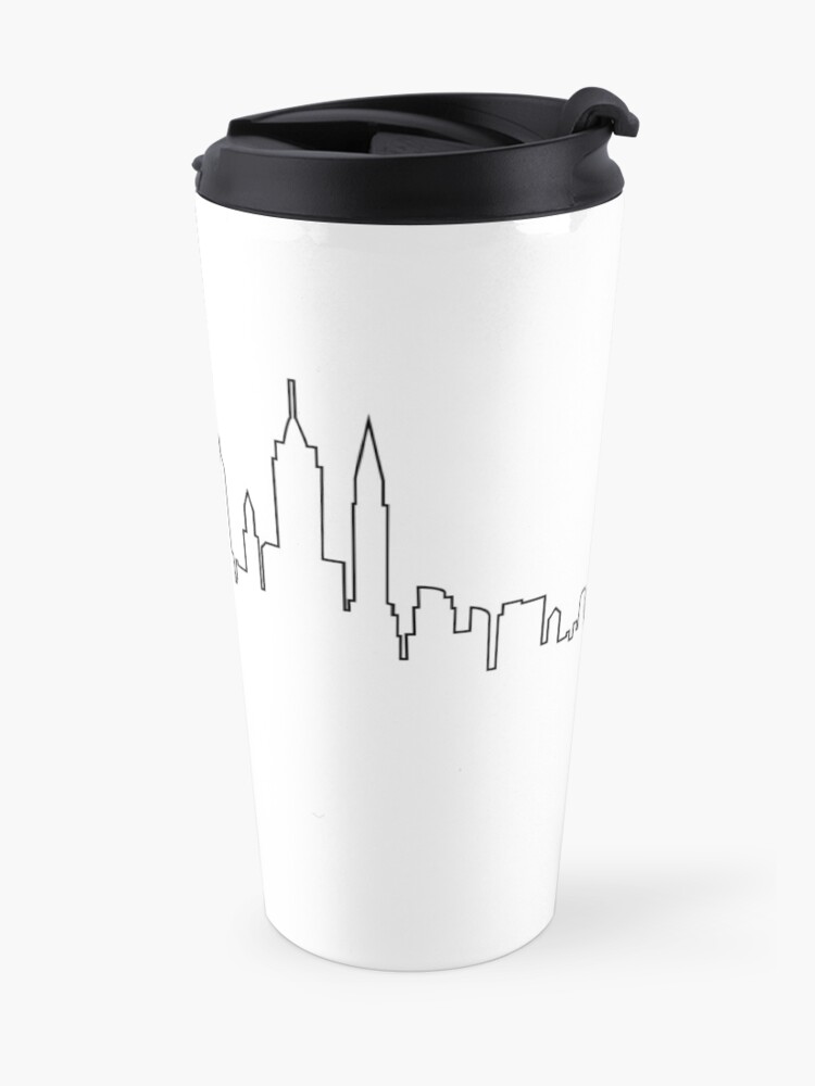 Alternate view of New York City Skyline Travel Mug