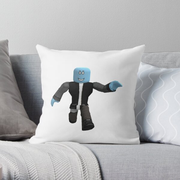 Roblox Characters Pillows Cushions Redbubble - code how to get the cyan sparkles effect roblox epic