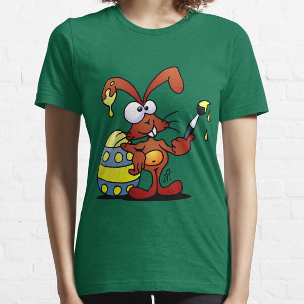 tout en peignant un magnifique œuf de Pâques. T-shirt essentiel