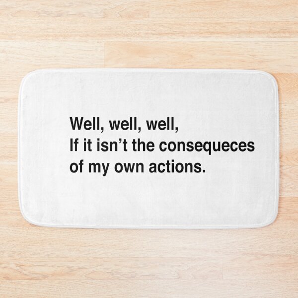 Item preview, Consequences of my own actions designed and sold by RachelTintedRed.