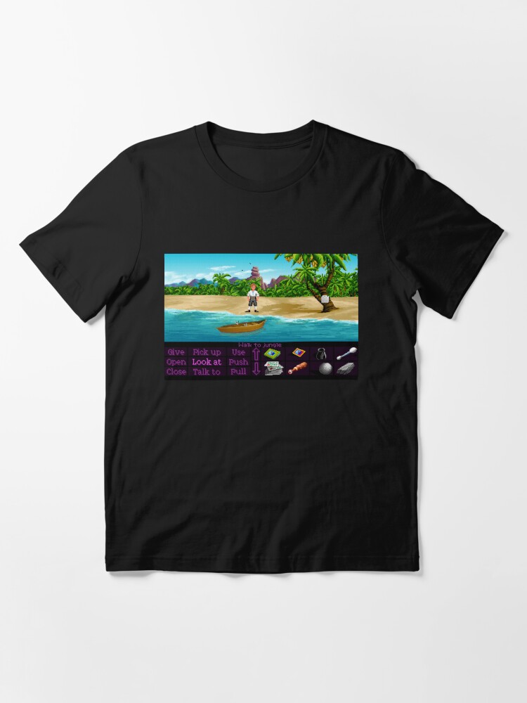 "Finally on Monkey Island (Monkey Island 1)" Tshirt for Sale by