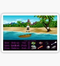 Finally on Monkey Island (Monkey Island 1) Sticker