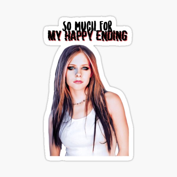 Avril Lavigne Design Sticker