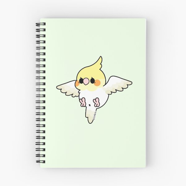 Item preview, Flying Cockatiel - Lutino (Ver. 2) designed and sold by blirbos.