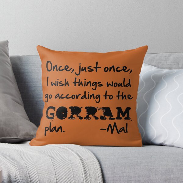 Capt Reynolds Throw Pillow