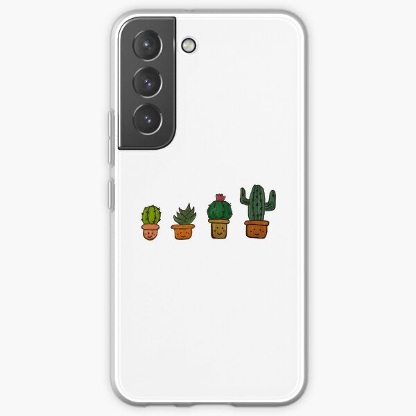 Cacti Characters Samsung Galaxy Soft Case