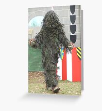 SASQUATCH Greeting Card