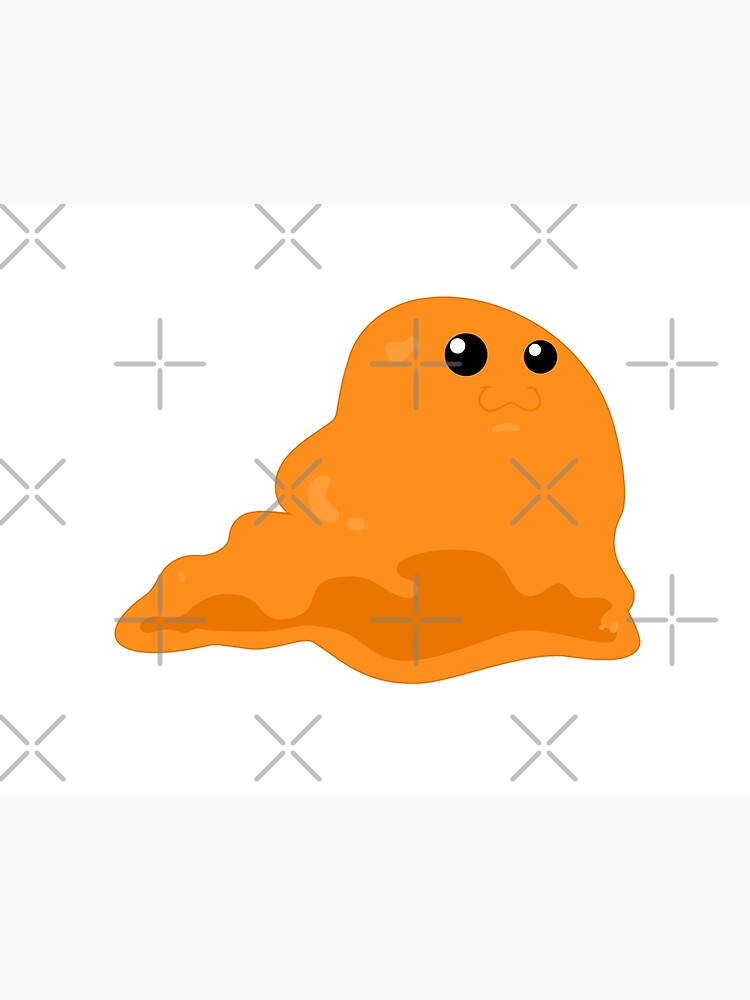 SCP-999 orange blob tickle monster Art Board Print for Sale by