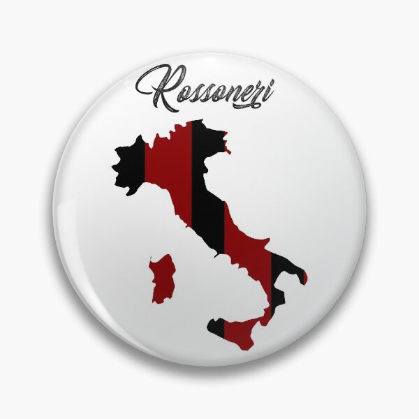 Artikelvorschau, Rot und Schwarz Italien Rossoneri entworfen und verkauft von Pa3k.