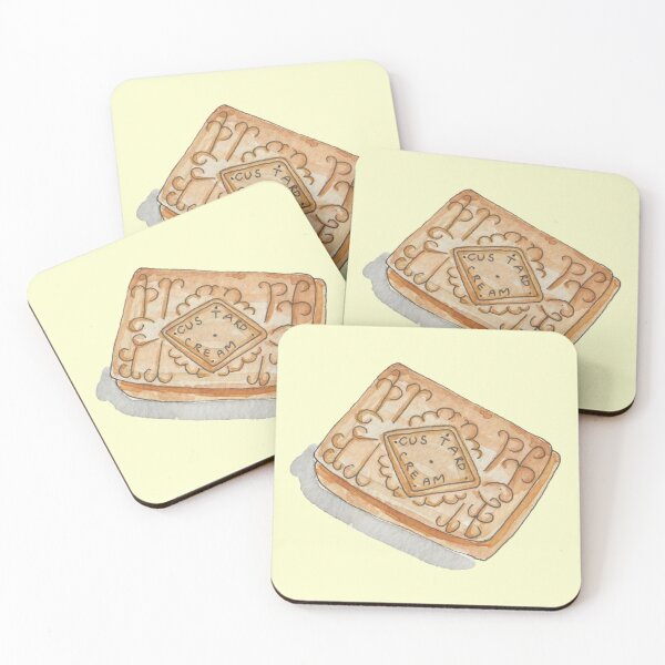 Item preview, Custard cream yellow designed and sold by Kimmygowland.
