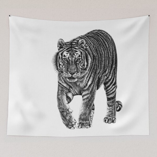 Item preview, Amur tiger designed and sold by LorenDowding.