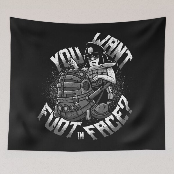 Item preview, You want foot in face? designed and sold by spazzynewton.