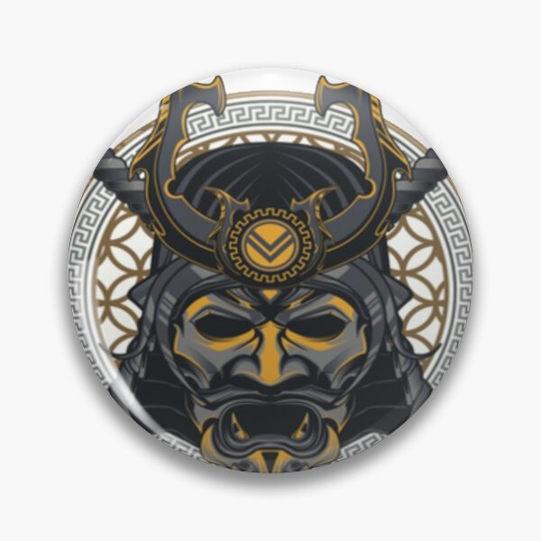 Item preview, Samurai Face mask, Bushido Face Mask, Oni Mask designed and sold by Arty Fun Shop.