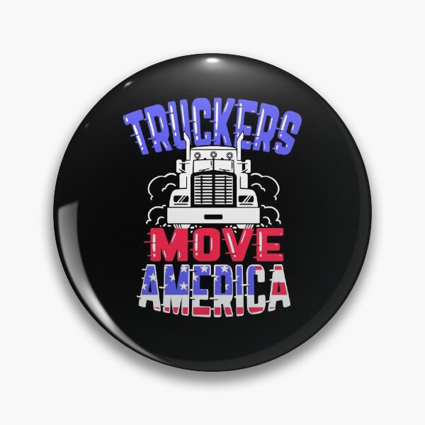 Item preview, Truckers Move America designed and sold by Betsytiptoe.