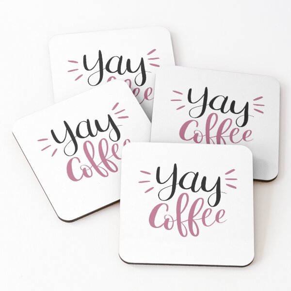 Item preview, Yay Coffee  designed and sold by southernclaydesigns.