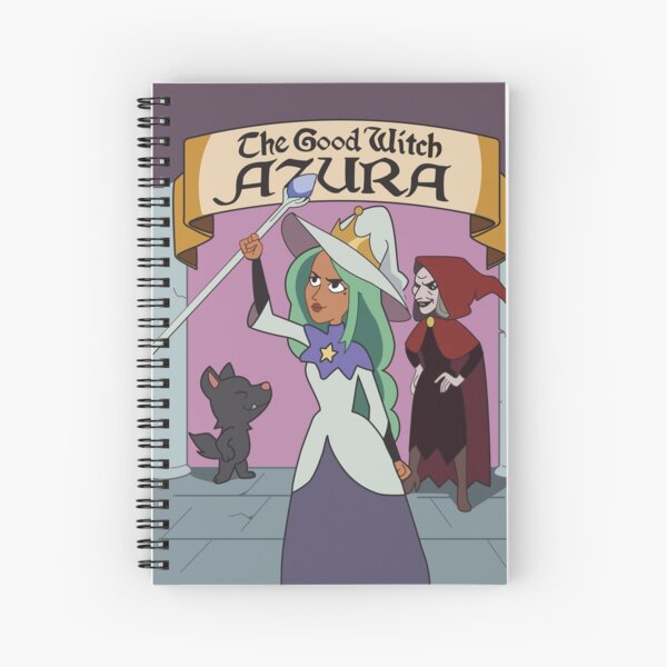 Artikel-Vorschau von Das Plakat der guten Hexe Azura - Das Eulenhaus, designt und verkauft von empty set.