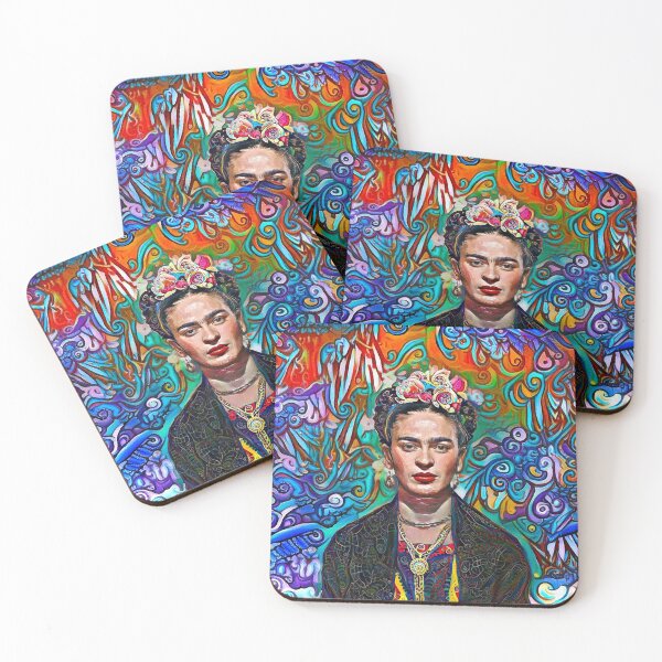 Item preview, Groovy colorful Frida designed and sold by Cesar Peralta.
