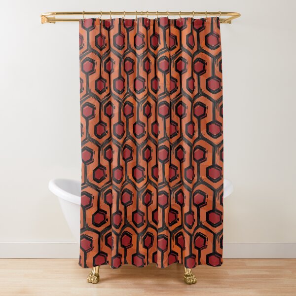 Overlook Hotel Carpet Shower Curtain