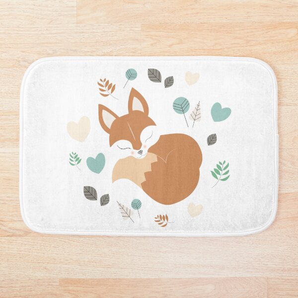 Item preview, Sleepy Fox Pattern in The Cartoon Woodland designed and sold by Arch4Design.