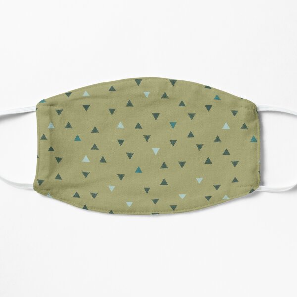 DOWN UP / olive green / seaweed / turquoise / aqua mint Maske