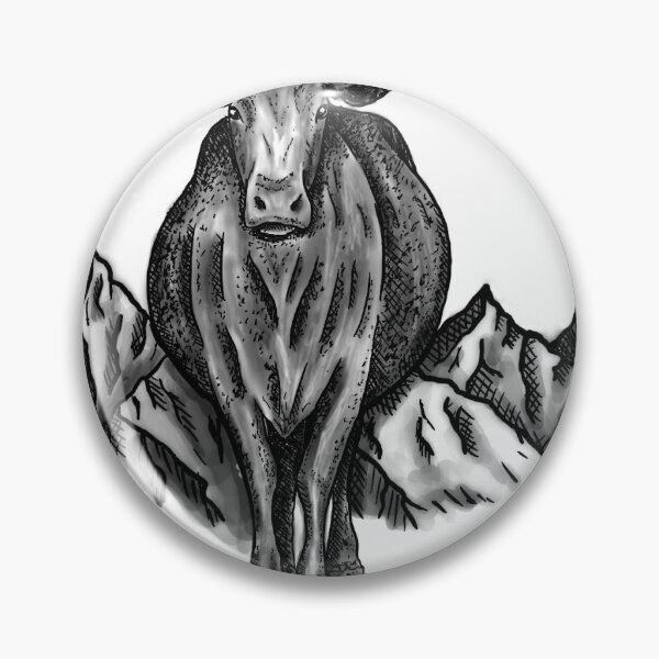 Item preview, Cow of the Mountains designed and sold by BradCow.