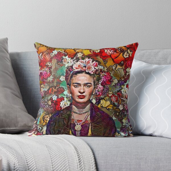 Flores florecen Frida Cojín