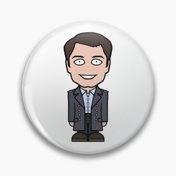 Item preview, Captain Jack Harkness (sticker) designed and sold by redscharlach.