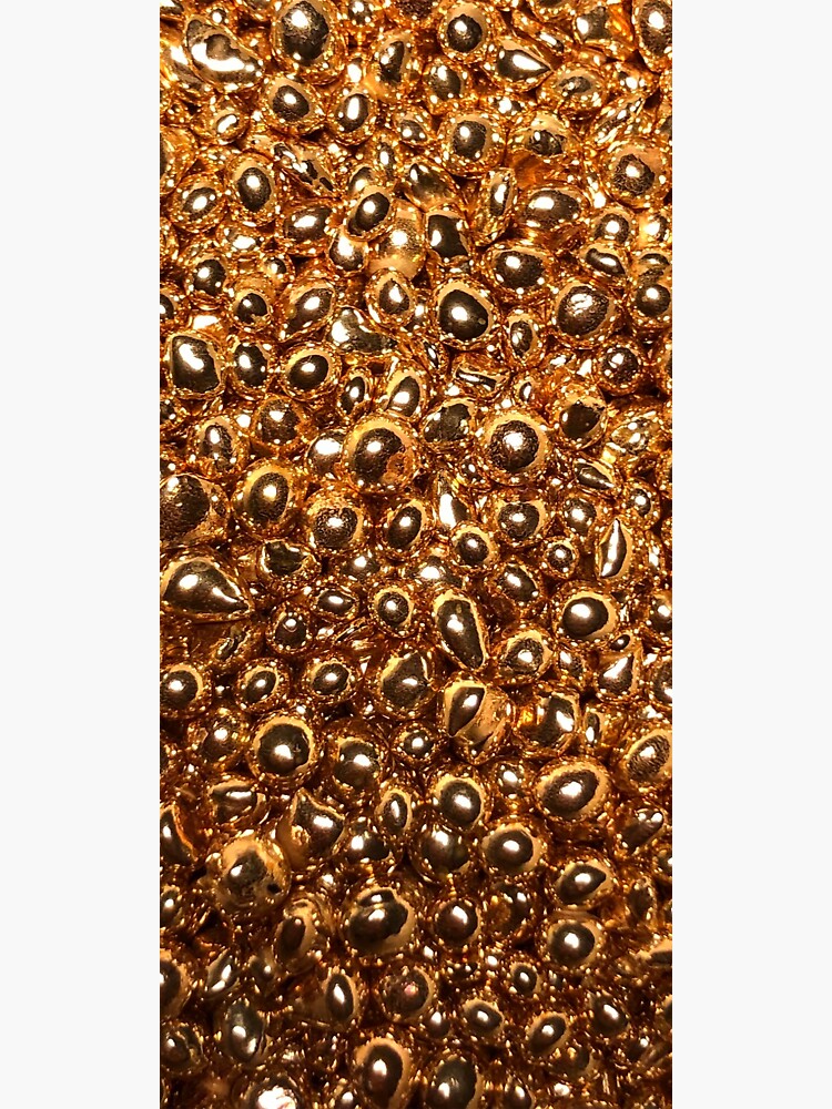 "Bronze Casting Grain Snapshot" Sticker by JamieMeikle Redbubble